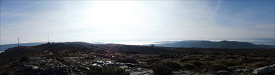 Panorámica desde la cima Panorámica desde la cima