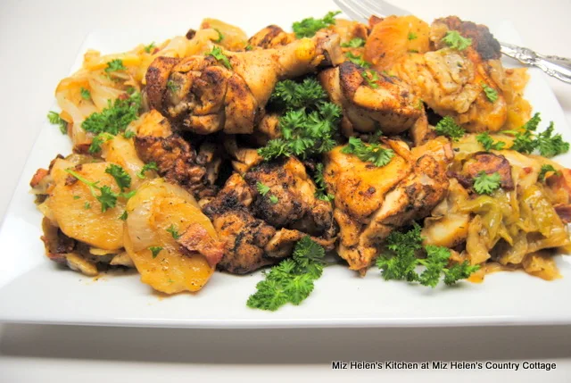 Baked Irish Chicken at Miz Helen's Country Cottage