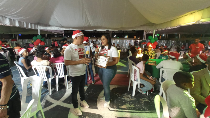 VER VIDEOS ,  El Locutor Jimmy  Duval realiza su acostumbrada cena para los niños de san juan 
