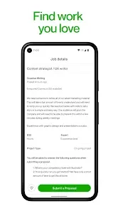 يقدم تطبيق Upwork أفضل العوائد المادية