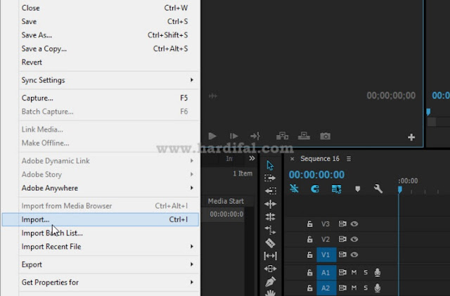 Cara Mengubah Ukuran size (Memperbesar dan Mengecilkan) Gambar di Adobe Premiere Pro Cc