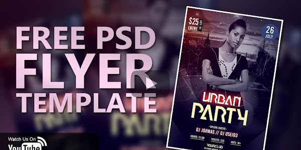 Urban Party Free PSD Flyer Template