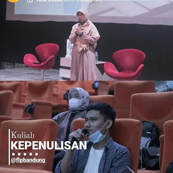 Saat Mewakili Ketua Mengisi Acara Menulis