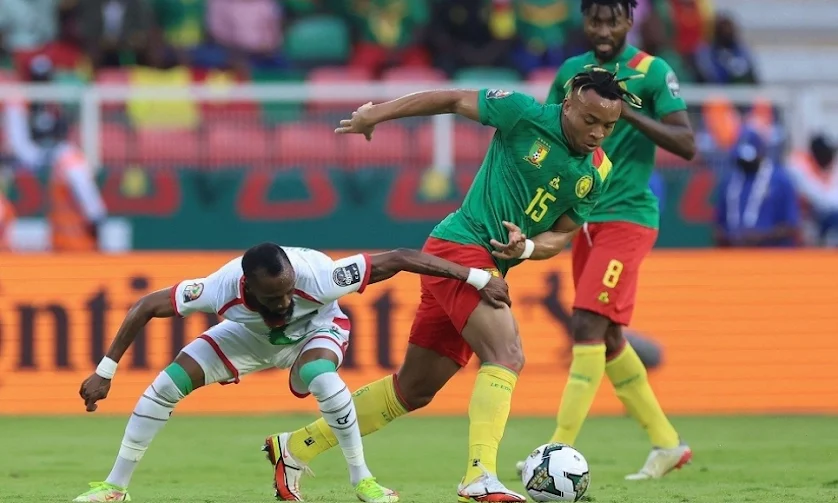 ياسين تيفي مشاهدة مباراة غامبيا والكاميرون  كأس الأمم الإفريقية