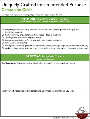Green and black themed worksheet with space to think through each step.