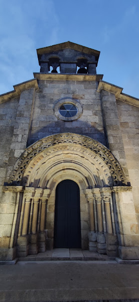 Portada de la Capela de San Roque. Melide