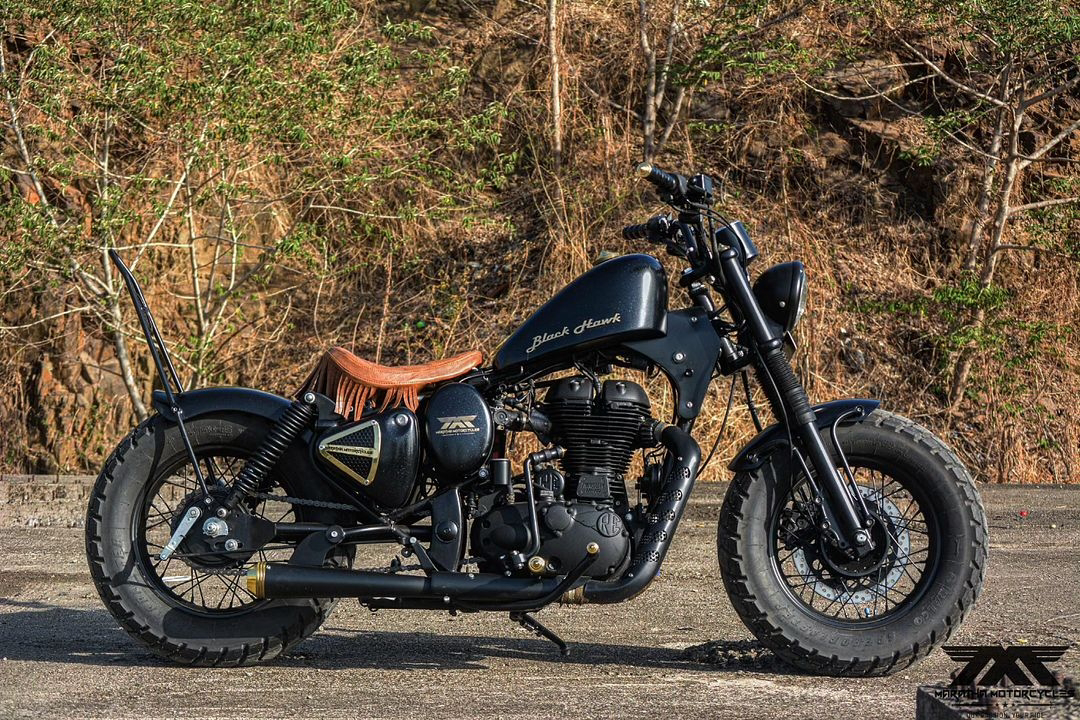 Maratha Motorcycles Black Hawk