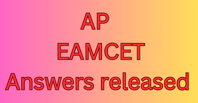 AP  EAMCET Answers released