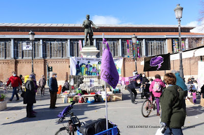 Bicicleta Violeta Mujer Violencia Aranjuez