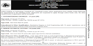 Superintending Engineer and Sr Technical Officer Civil/Mechanical Engineering Jobs