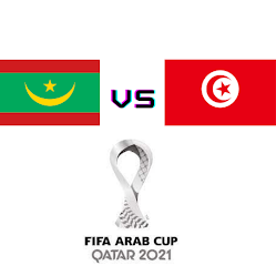 مباراة تونس و موريتانيا 5-1 كاس العرب 2021