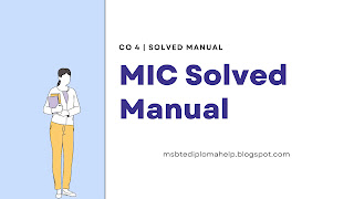 MIC Solved Manual