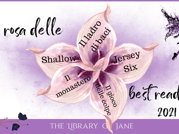 *Best reading 2021* La rosa delle migliori letture by The library of Jane