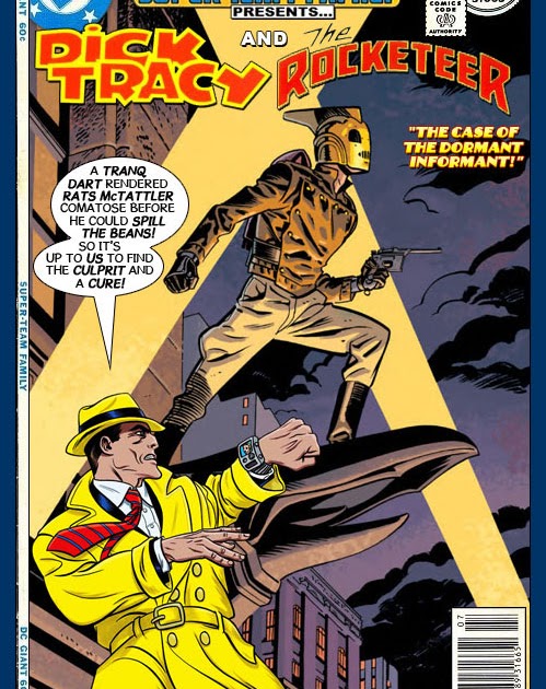 Forbindelse hage Maxim Super-Team Family: The Lost Issues!: Dick Tracy and The Rocketeer in: "The  Case of the Dormant Informant!"