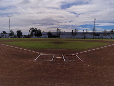 York field prepped for a game