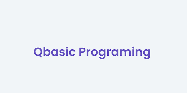 Qbasic programming examples and exercises