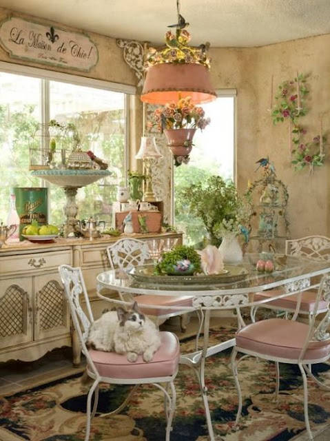 Dapur shabby chic