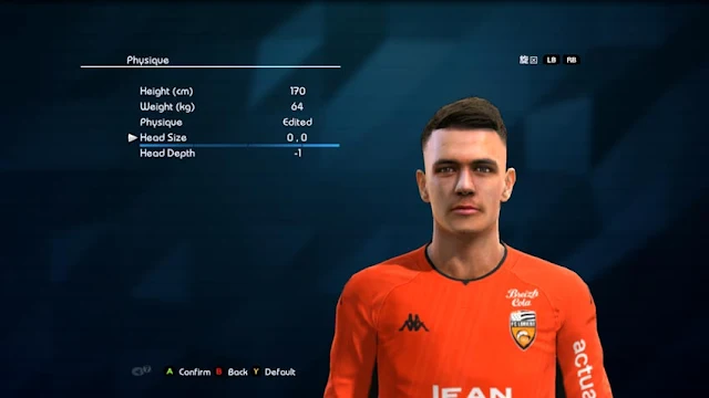 Enzo Le Fée Face For PES 2013