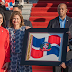 Vicepresidenta Raquel Peña encabeza acto de homenaje a la bandera nacional