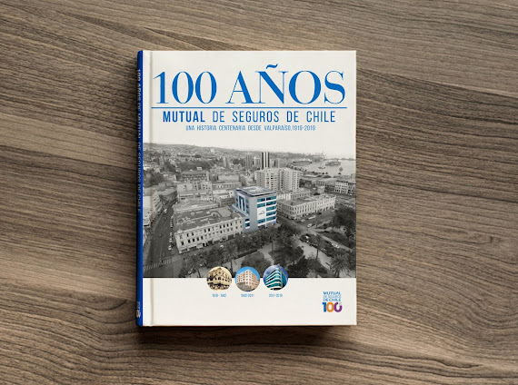 Diseño libro 100 AÑOS MUTUAL DE SEGUROS DE CHILE