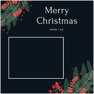 40 Free Christmas Greeting Card Editable Images for Instagram post