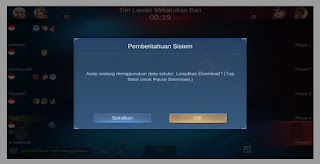 Cara Memperkecil Data Mobile Legends Hingga 1Gb