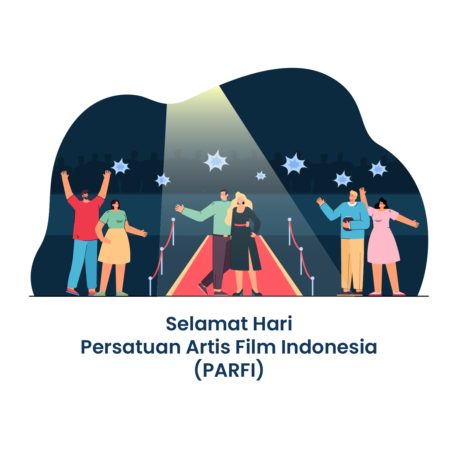 10 Gambar Poster Ucapan Selamat Hari Persatuan Artis Film Indonesia (PARFI)