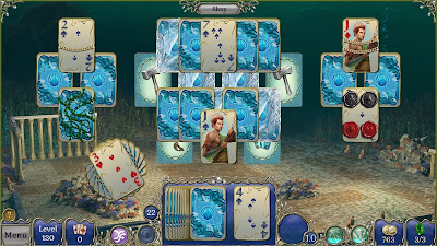 Jewel Match Atlantis Solitaire 3 - Collector's Edition game screenshot