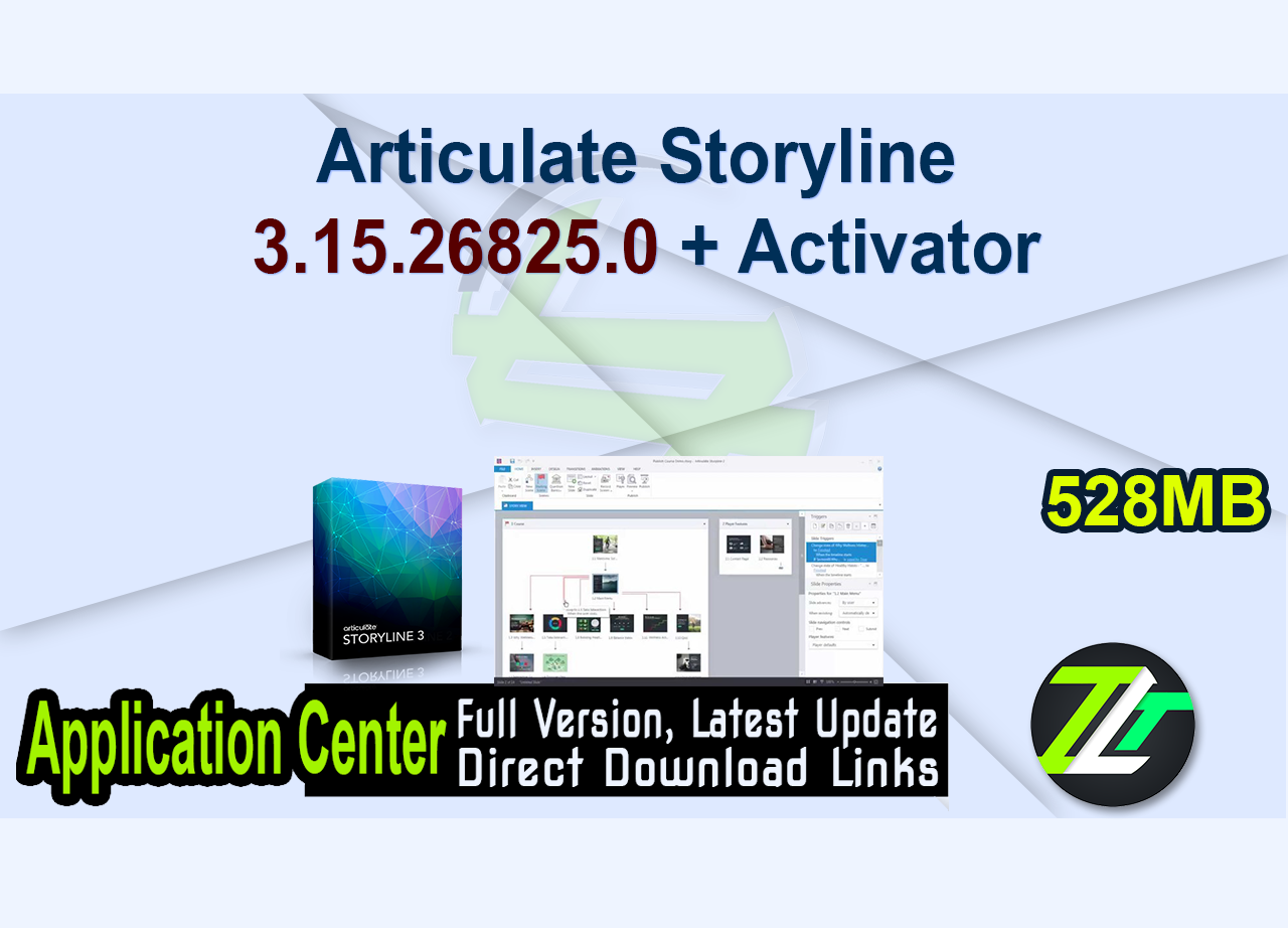 Articulate Storyline 3.15.26825.0 + Activator