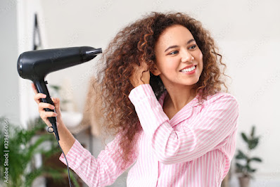 How to Blow-Dry Hair at Home
