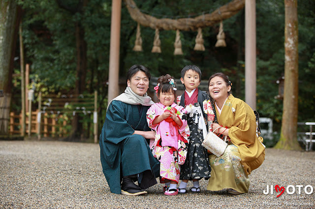 大神神社の七五三出張撮影