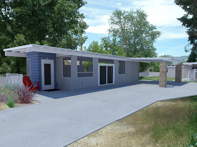 Shipping Container House Addition