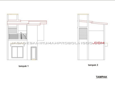 Tampak Rumah Pemborong Probolinggo