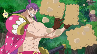 ワンピースアニメ WCI編 805話 クラッカー ビスケット Charlotte Cracker | ONE PIECE Episode 805