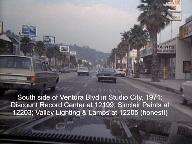 Vintage Ventura Blvd Studio City 1971