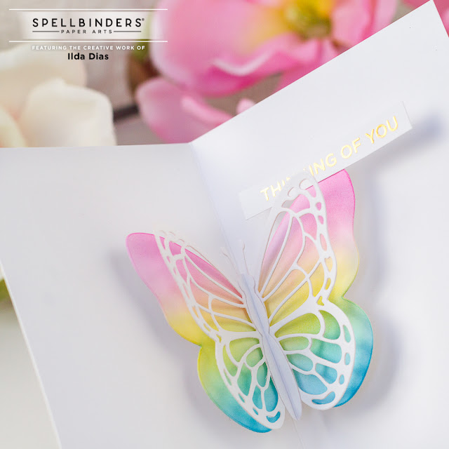 Spellbinders - Floral Friendship Dimensional Butterfly Stickers