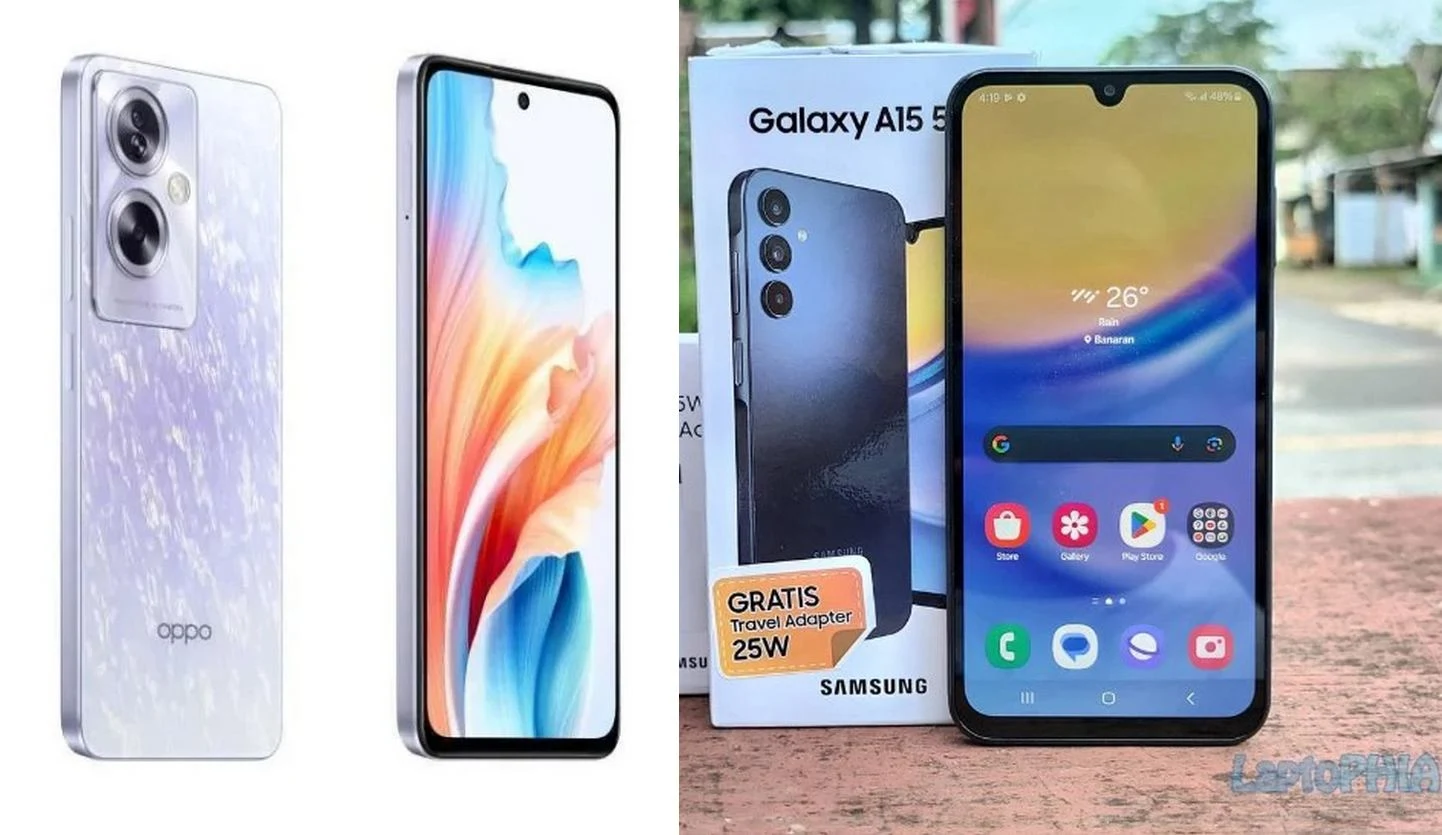 Harga Cuma Selisih Tipis, Pilih Mana Oppo A79 5G vs Samsung Galaxy A15 5G?