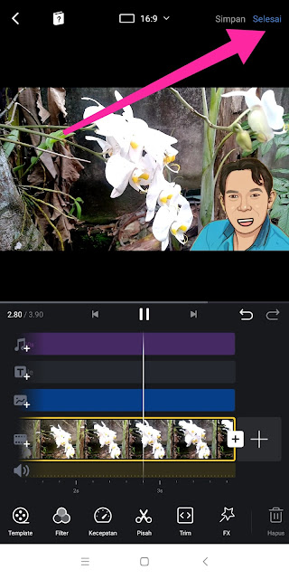 Aplikasi edit video tanpa watermark gratis android