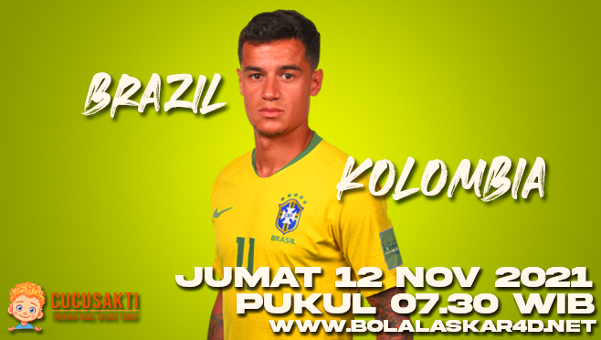 Prediksi Bola Brasil vs Kolombia Jumat 12 November 2021