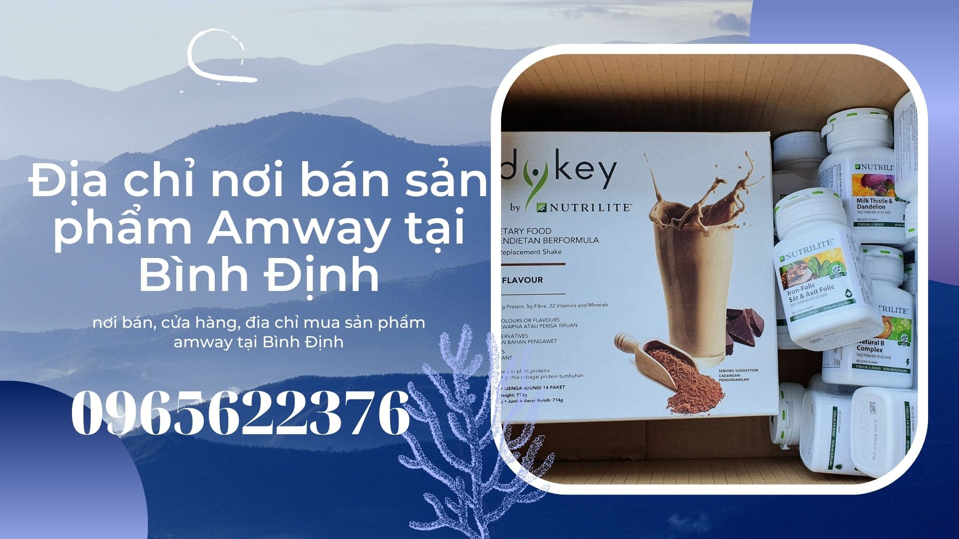 Địa chỉ nơi bán sản phẩm amway ở tại Bình Định 0965622376