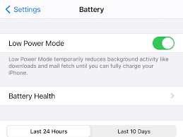 Use Low Power Mode