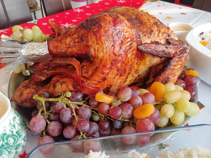Pavo al Horno Fácil, Jugoso y Rico - Oven Roasted Turkey Easy, Juicy and Tasty 