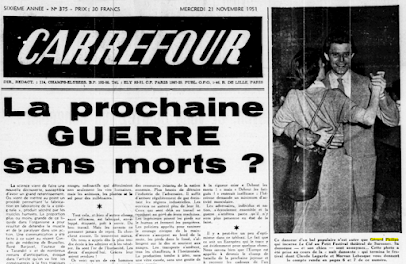 Gérard Philipe dans "Carrefour" du 21 novembre 1951