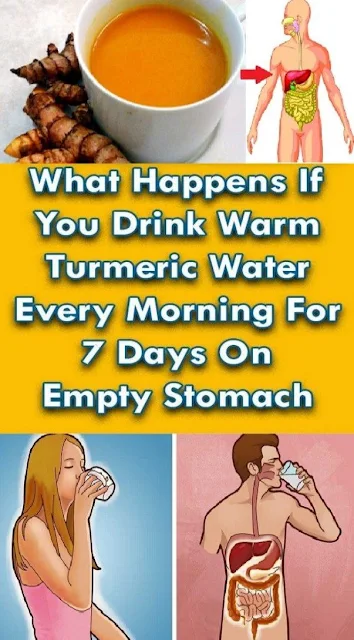 Drink Turmeric Water For a Week And See What Happens!
