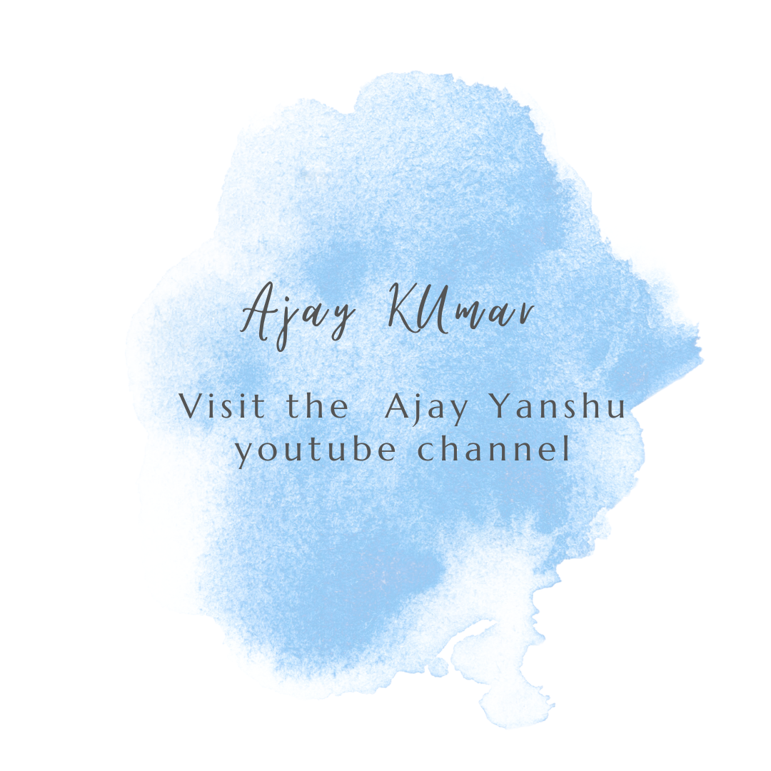 Ajay Official Website || Ajay Yanshu Blog Site 