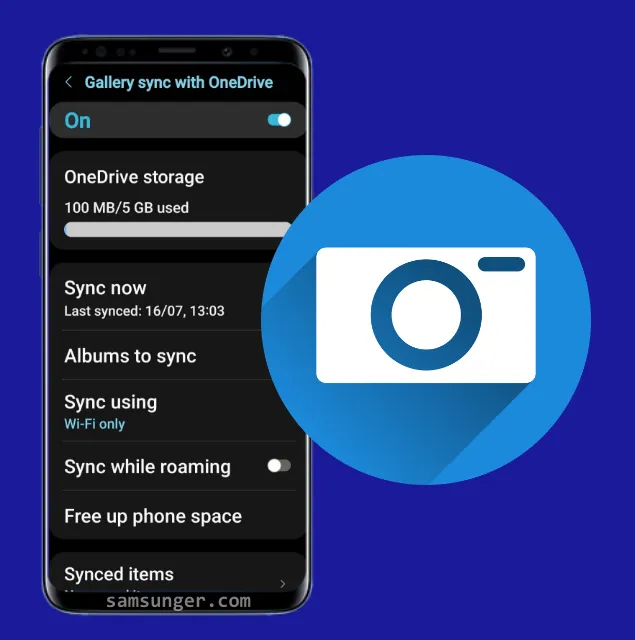 OneDrive and Samsung Gallery Sync Picture