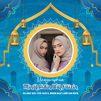 twibbon hari raya idul fitri versi 1