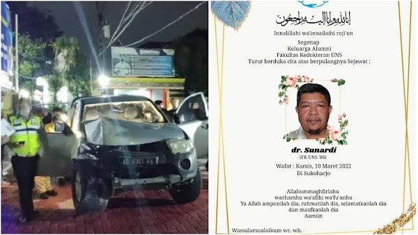 Polisi Naik ke Mobil dr Sunardi, Ditembak dari Belakang