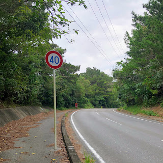 島内は時速40km以下