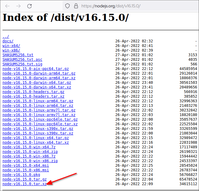 Instalar Node.js 16.15.0 desde código fuente en MX Linux 21 (basado en Debian 11 Bullseye) de 32 o 64 bits